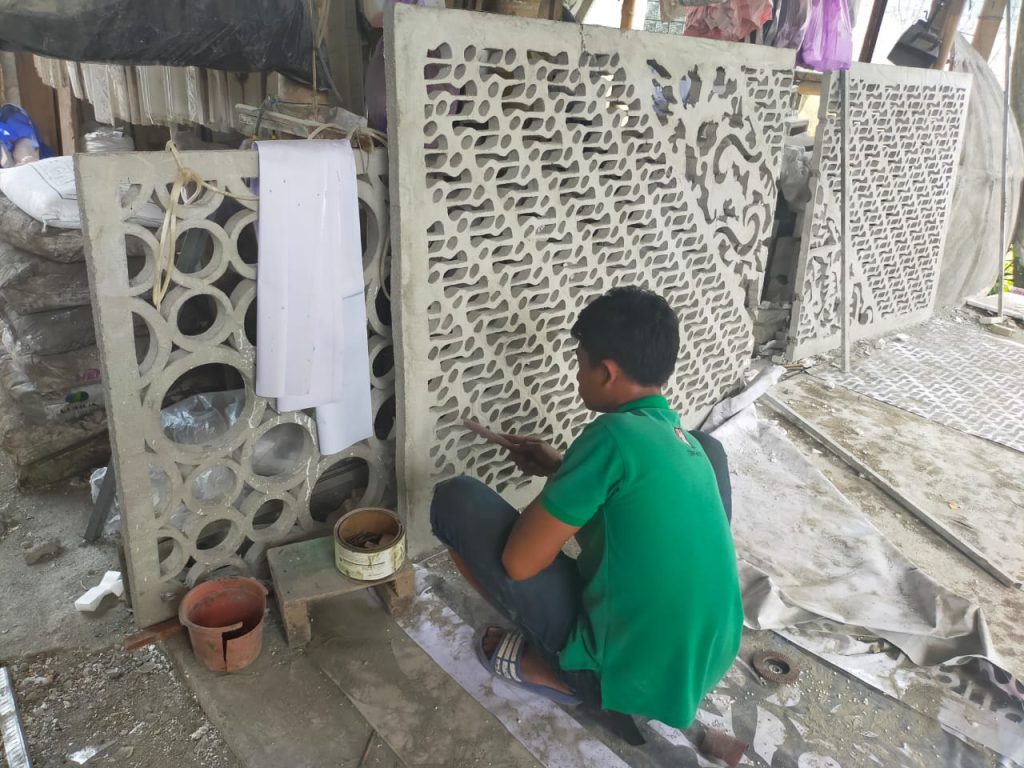 Pagar Roster Beton Jogja